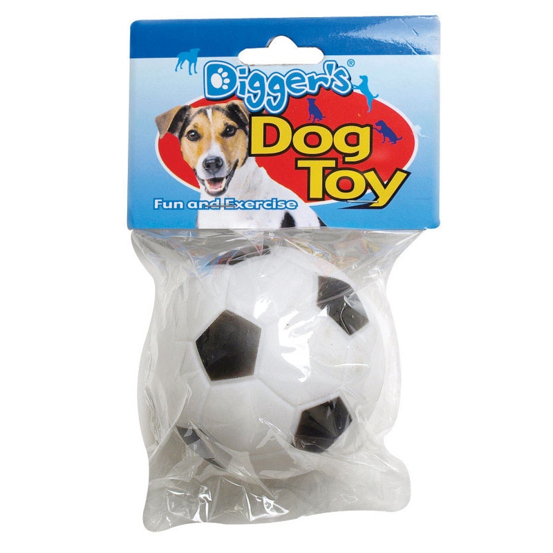 DOG TOY VINYL SOCCR BALL