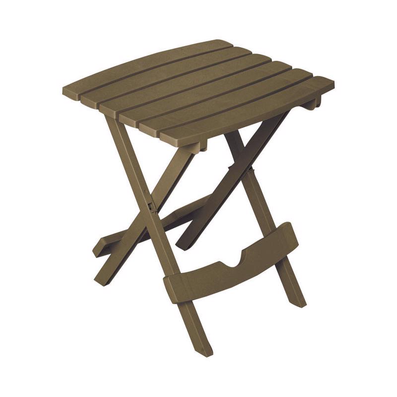 QUIK-FOLD SIDE TABLE BRN