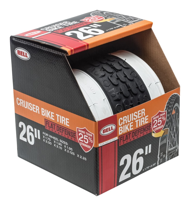 BIKE TIRE WHITEWALL 26"