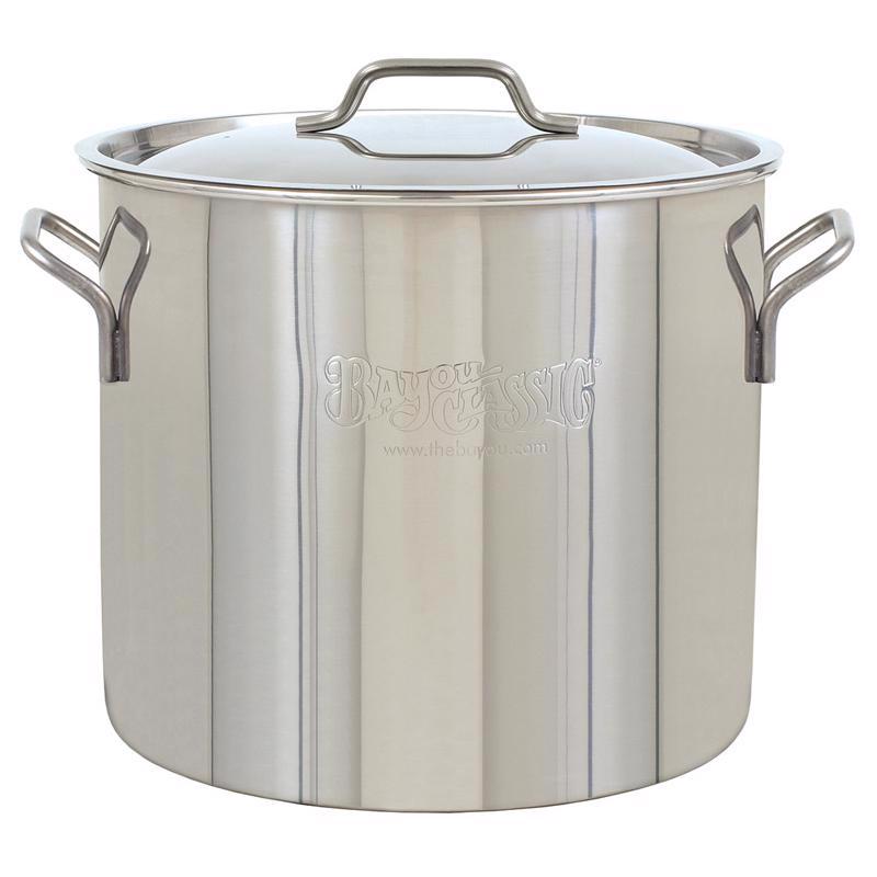 SS STOCKPOT/LID 20-QT