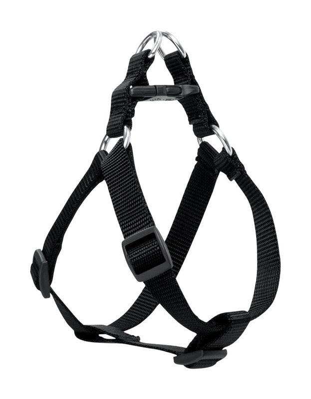 DOG HARNESS 20-30" BLK