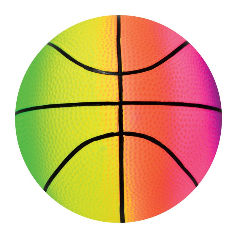 BASKETBALL PVC NEON 8.5"
