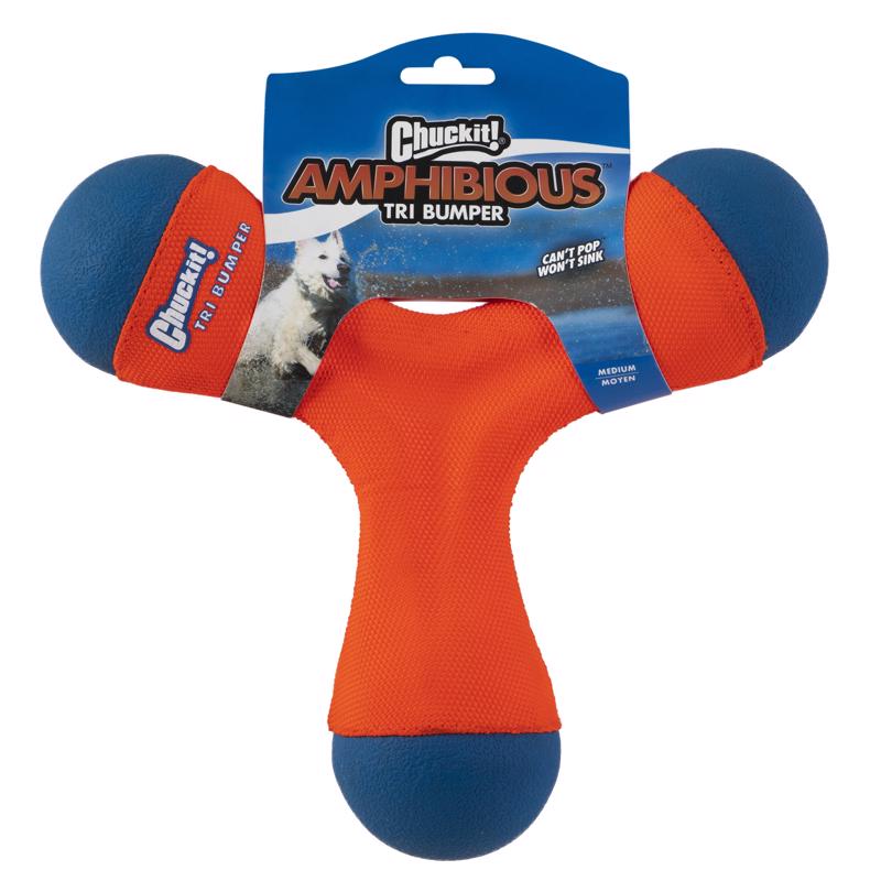 TRI BUMPER DOG TOY MED