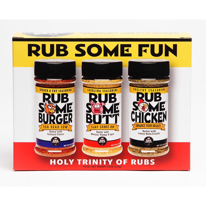 RUB SOME FUN ASSD 3PC