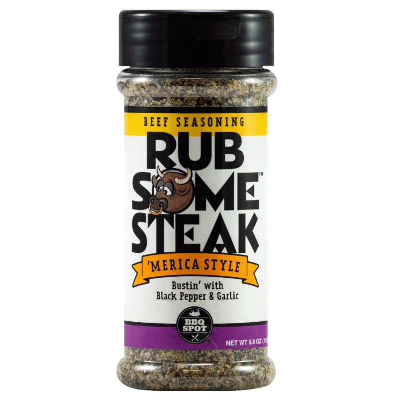 RUB SOME STEAK SEASONING