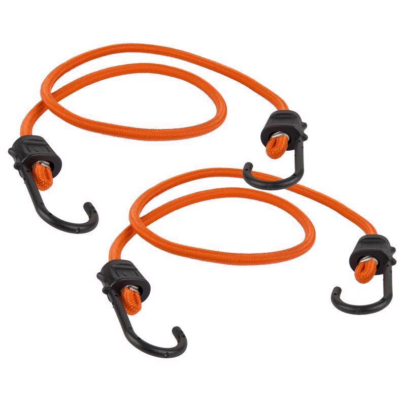 BUNGEE CORD ORANG 36"2PK