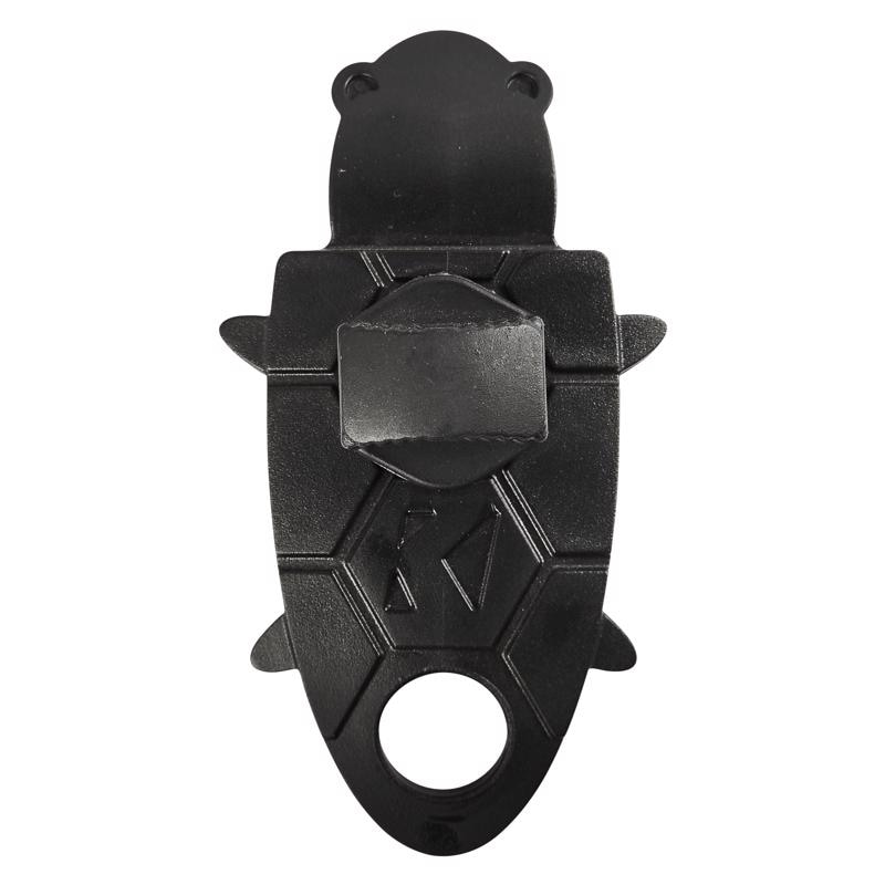 TARP CLIP TURTL BLK 1PK
