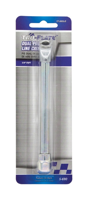 DUAL FOOT EXT FEMALE1/4"