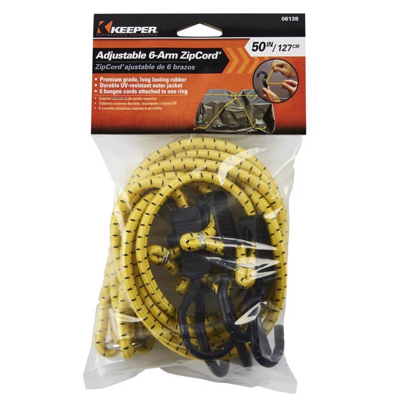 ADJSTBL BNG CRD BLK/YLW