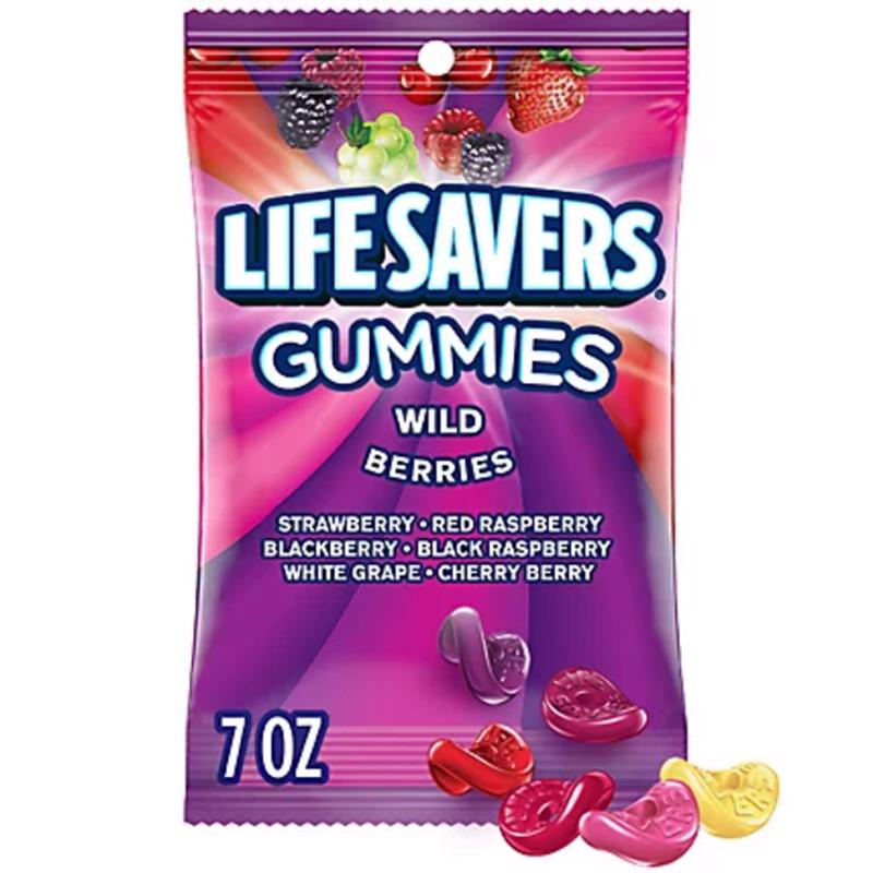 CANDY GUMMISAVR BERRY7OZ