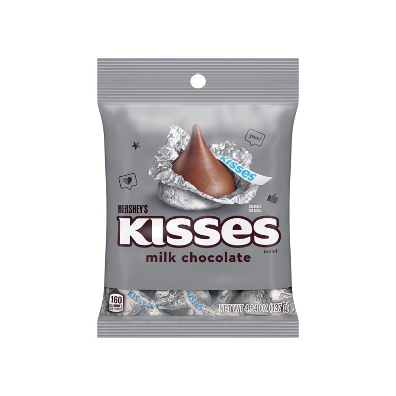 CANDY HERSHEY KISS 4.84OZ
