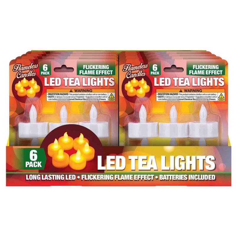 LED FLAMELESS TEA LGHTS