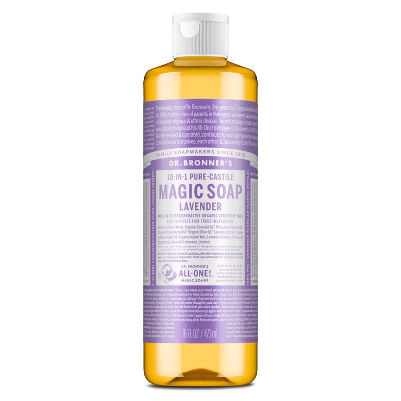 CASTILE SOAP LAVNDR 16OZ