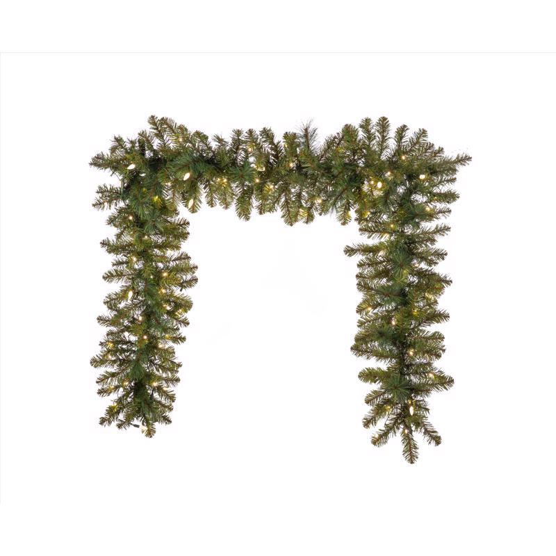 MIX PINE GARLAND 9FT WW