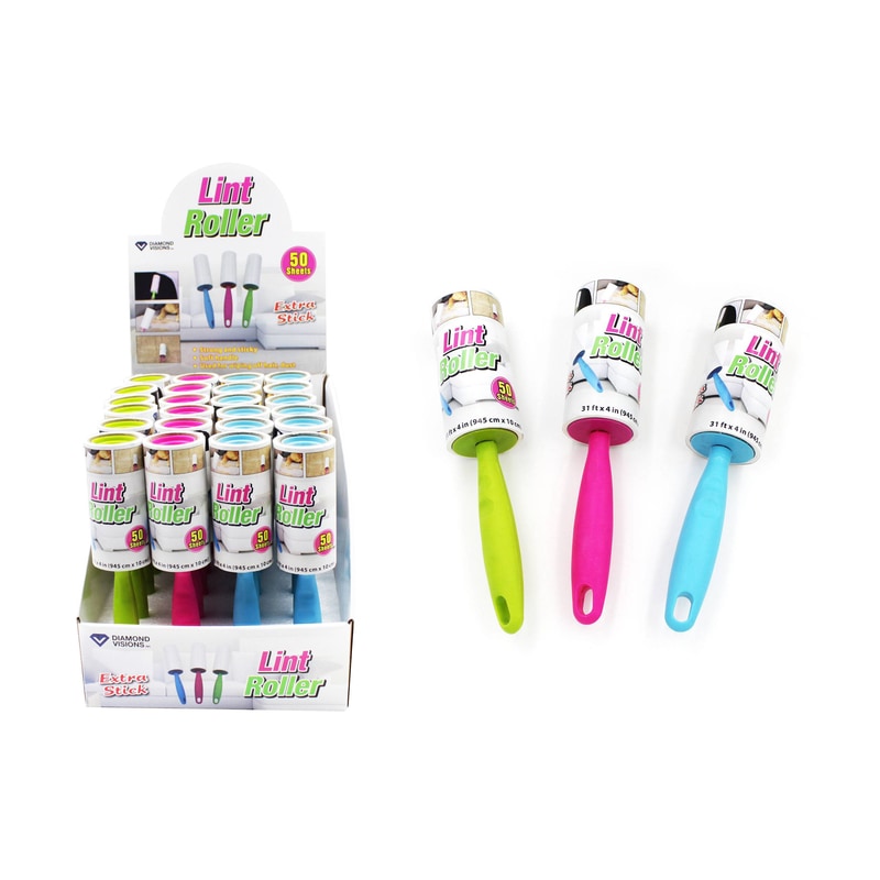 LINT ROLLER ASST 50SHTS