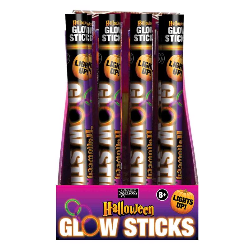 GLOW STICKS HALLWN 8PC