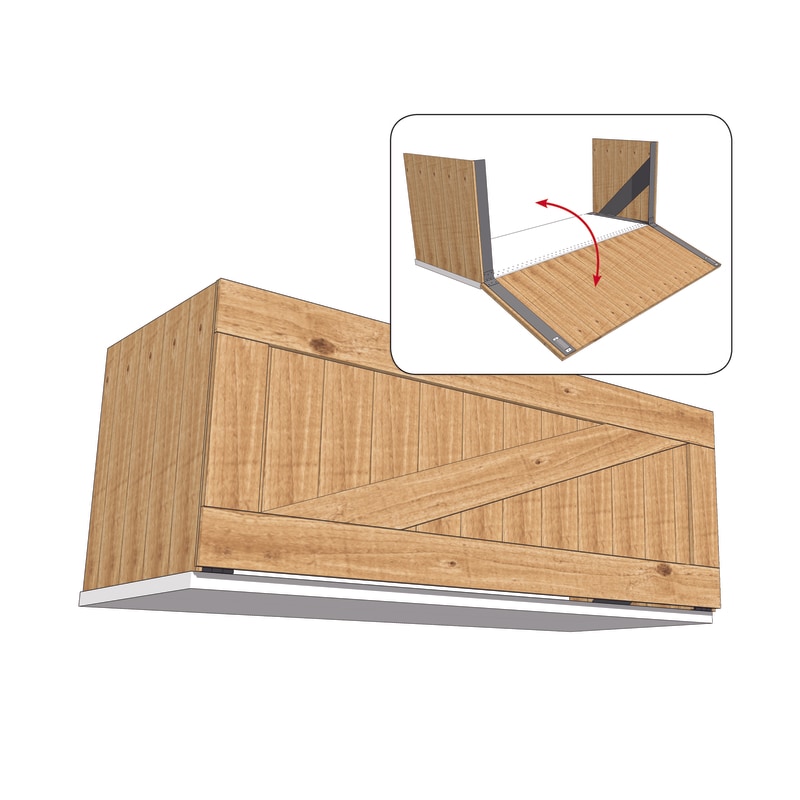 BARN BOX HINGED