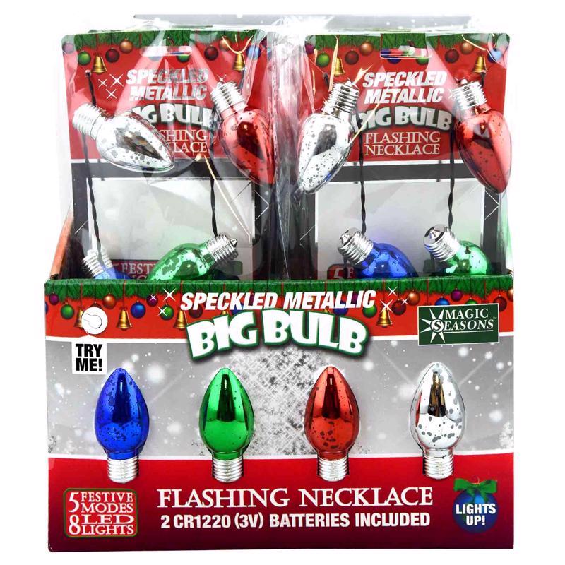 FLASHING NECKLACE 24PK