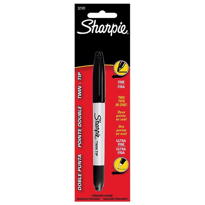 MARKR SHRPIE TWINTIP BLK