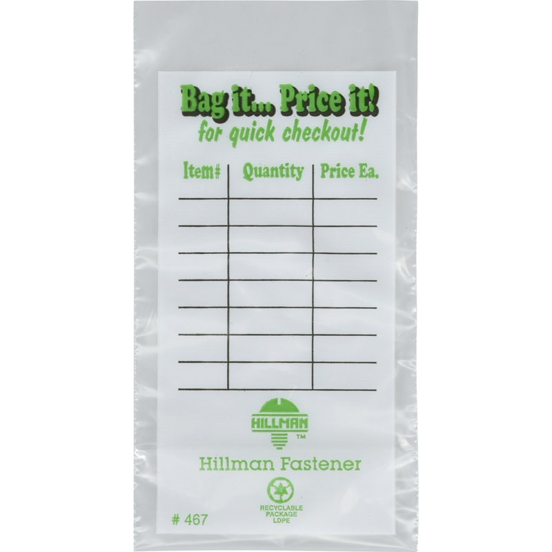 BAGPLS TEAROFF 100CT/4X8