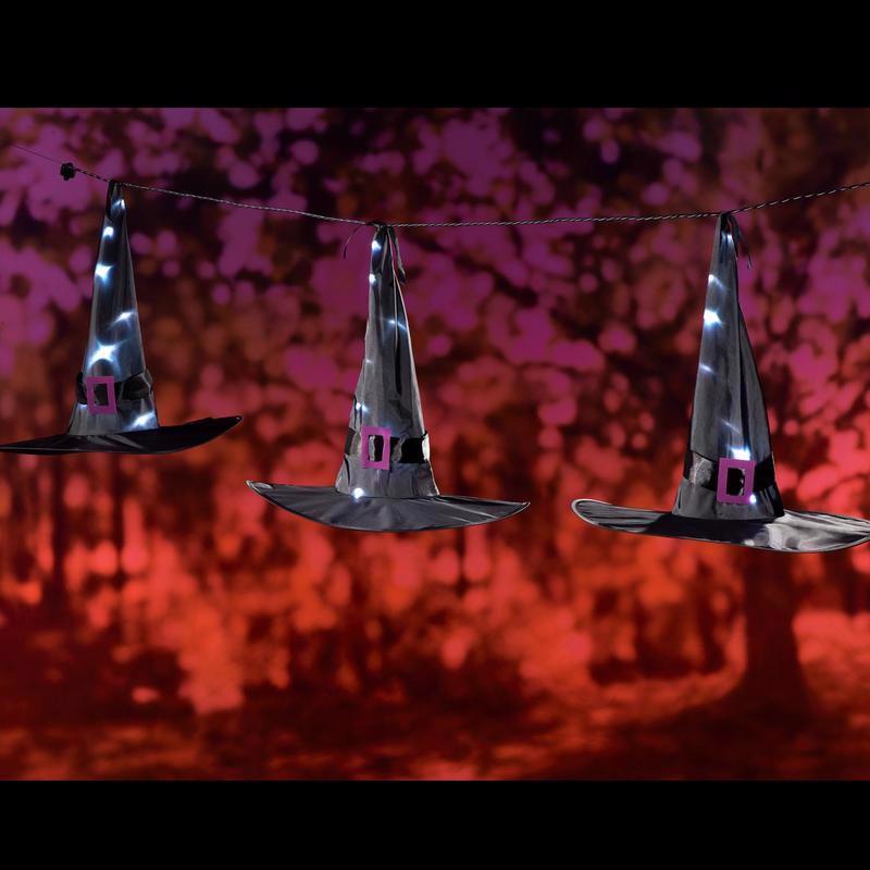 LIGHTS LED WITCH HAT 3PC