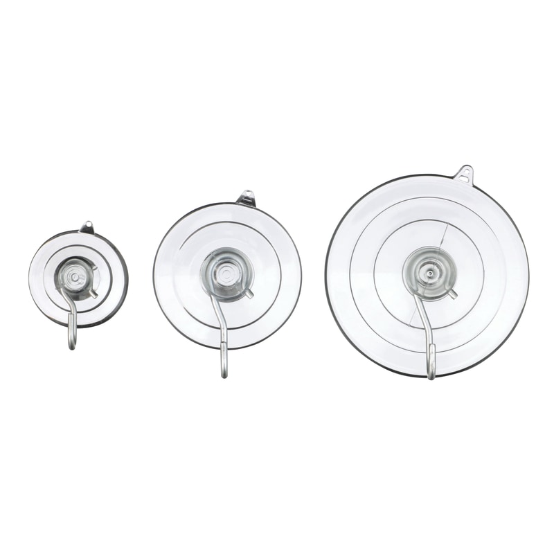 SUCTION CUP W/HOOK 10PK