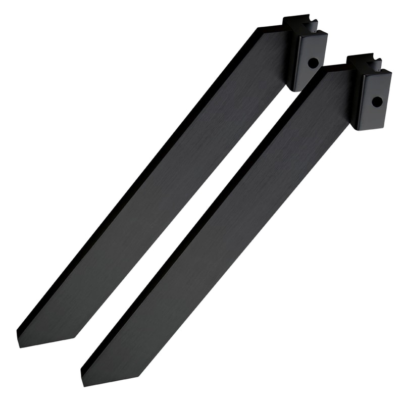 SUPPORT LEGS BLACK 2PK