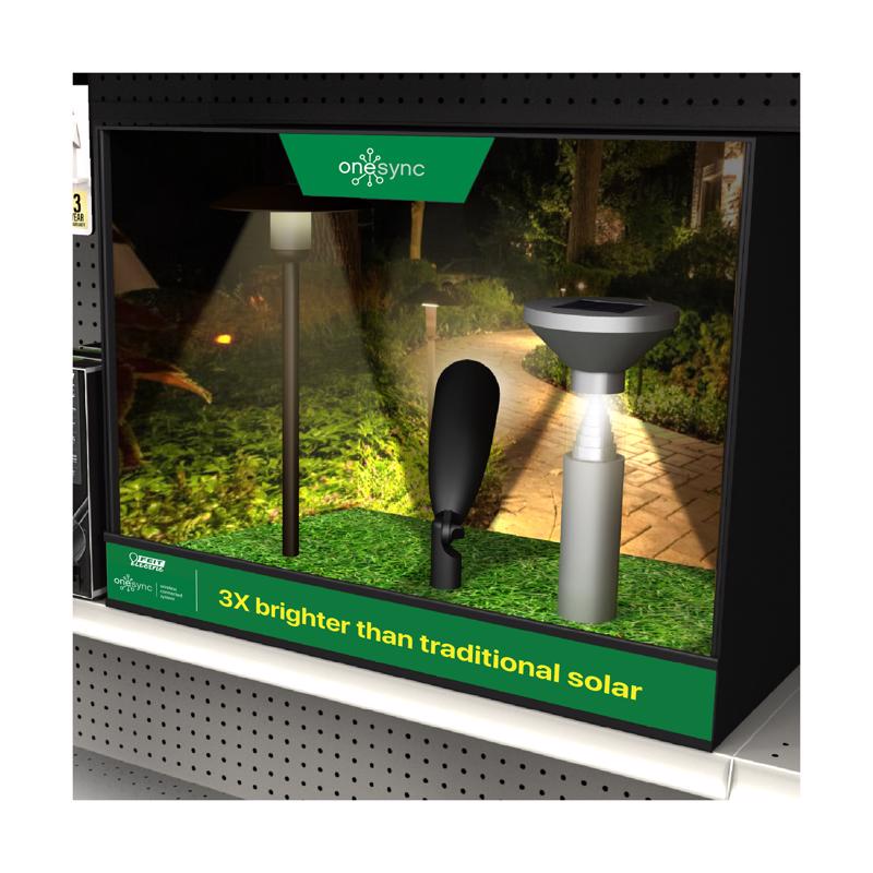 DSPLY SHLF METAL BLK 18"