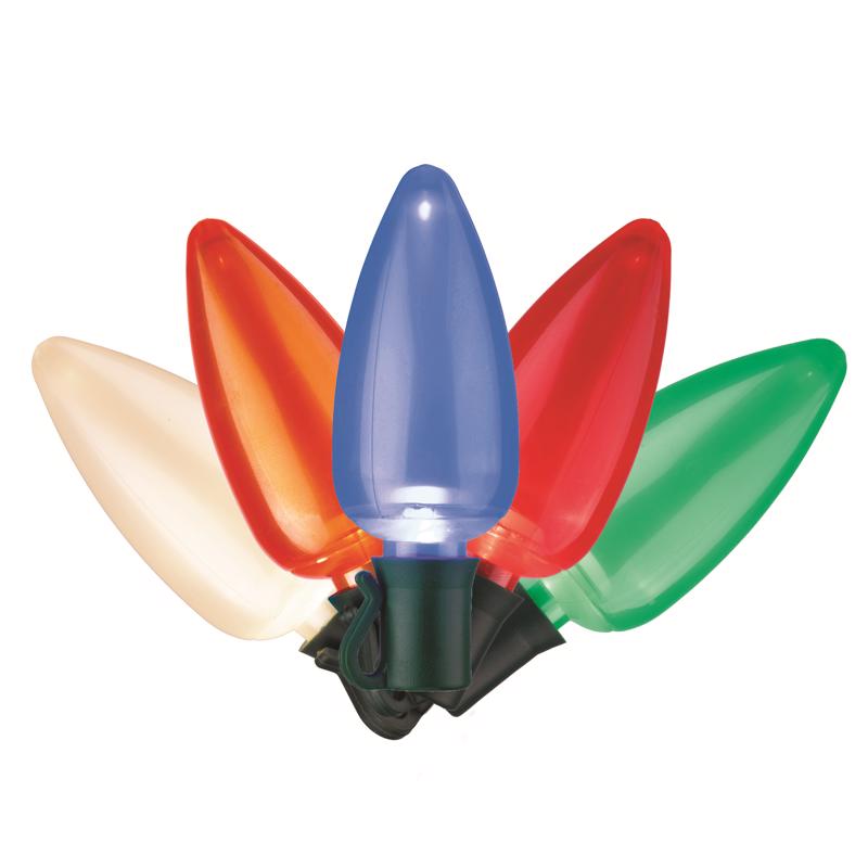 LED LT STRNG MLT C9 25CT