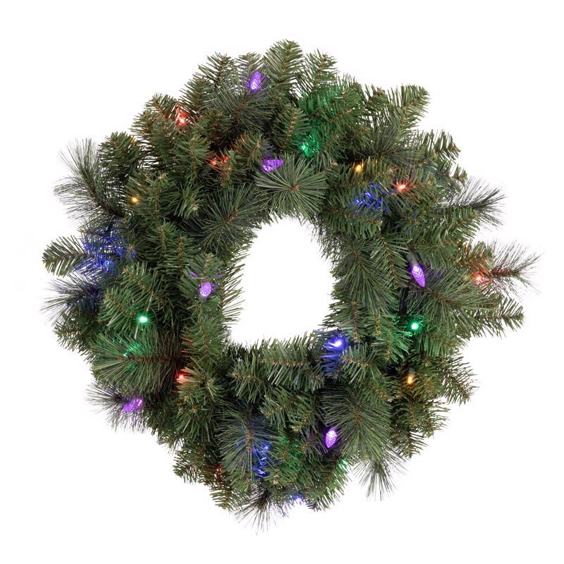 MXD PINE WRATH MLT 26"D