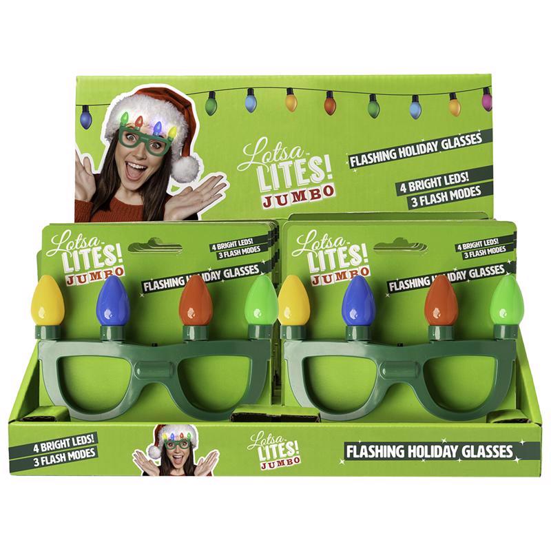 CHRSTMS LGHT FLSHNG GLSS