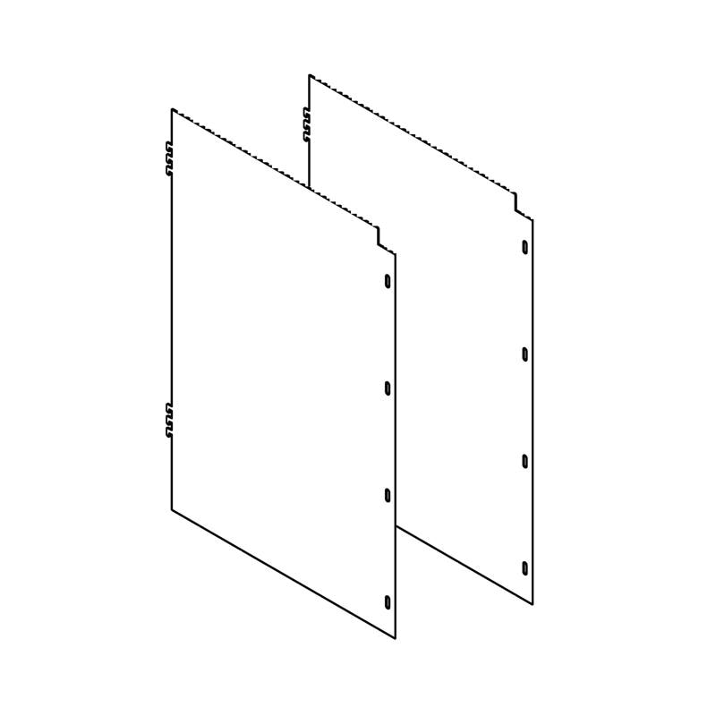 SECURE CAGE PNL 22" 2PK