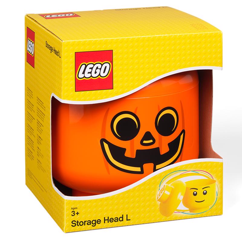 LEGO STORAGE HD L PUMKIN