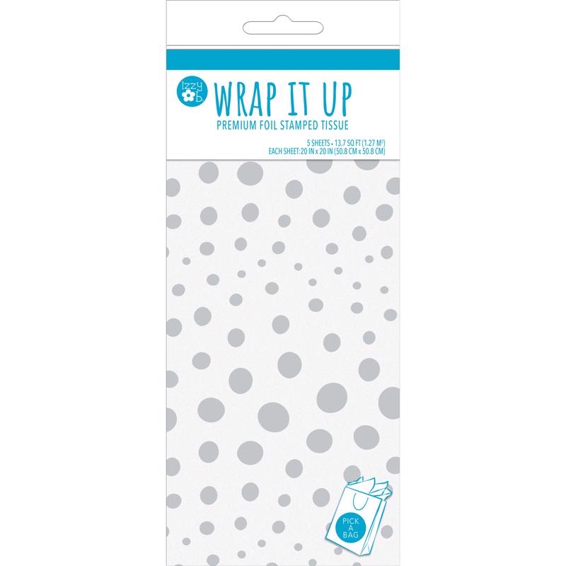 TISSUE PAPER SLVR 20X20"