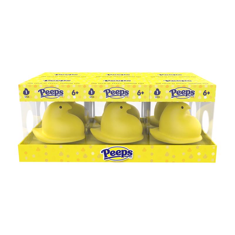 SQUISHY PEEPS CHICK YLLW