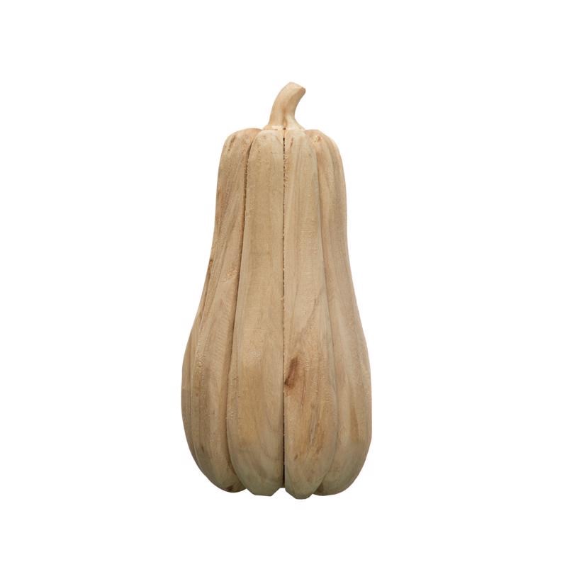 NATURAL PUMPKIN WOOD 10"