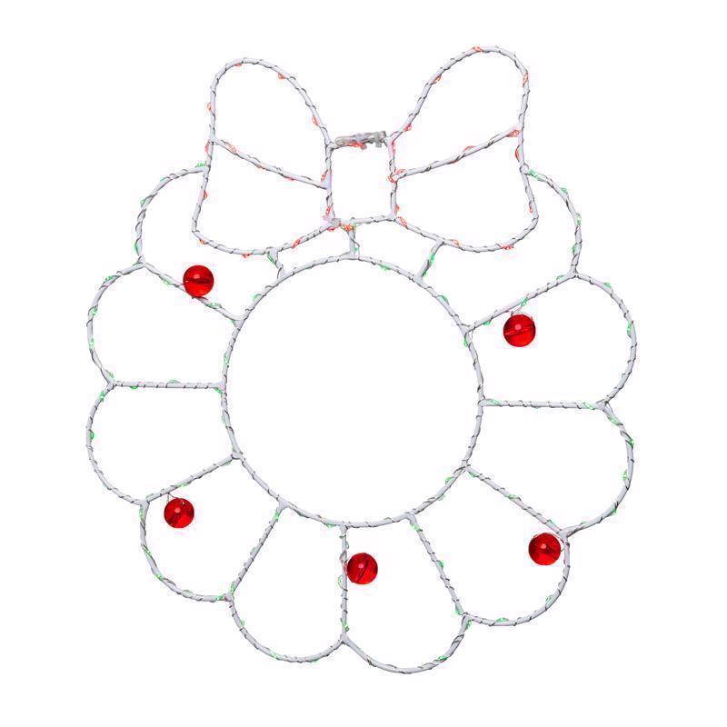WREATH SILHOUETTE 15"