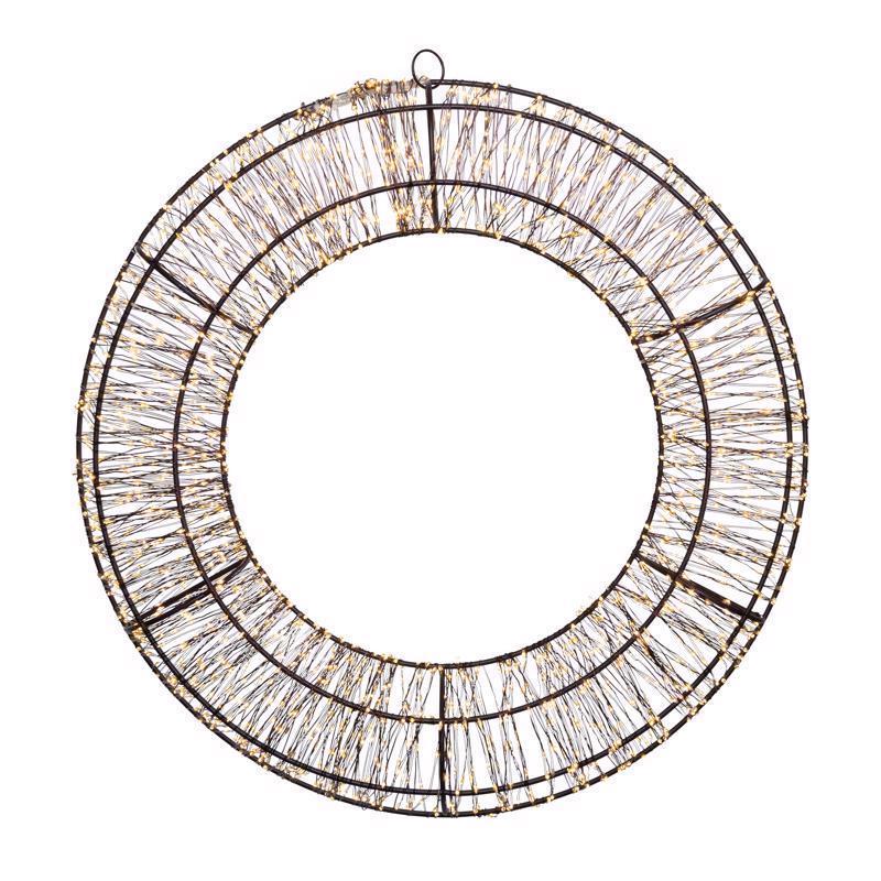 LED WREATH WW 22"
