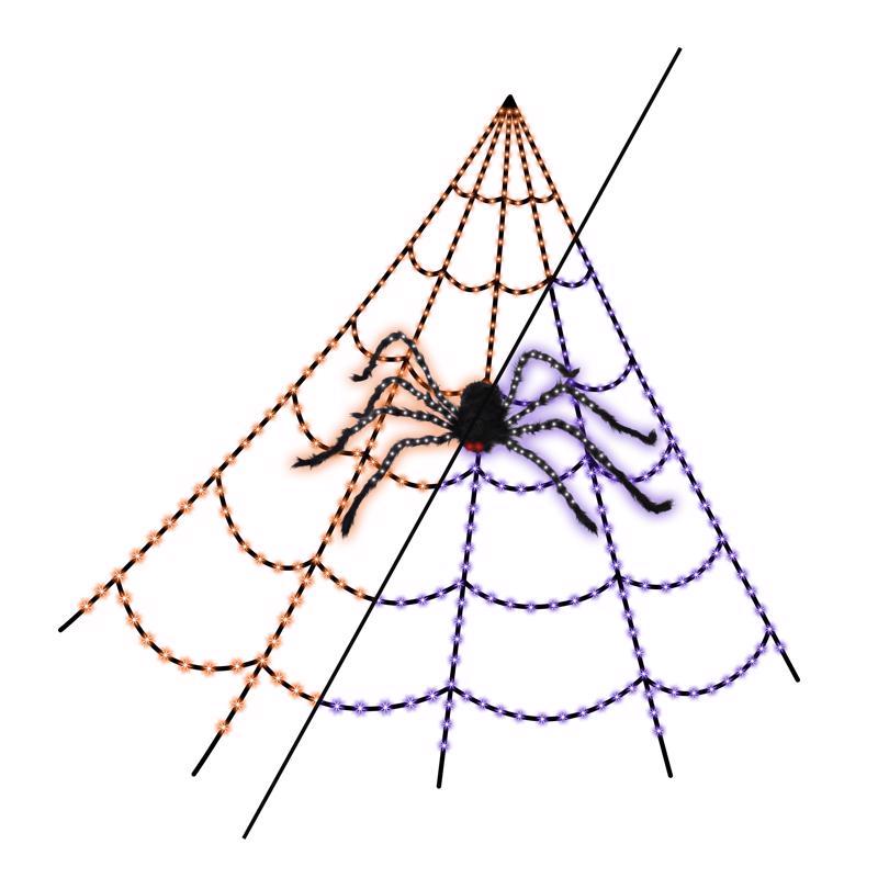 HANG SPIDER PURPLE 16'