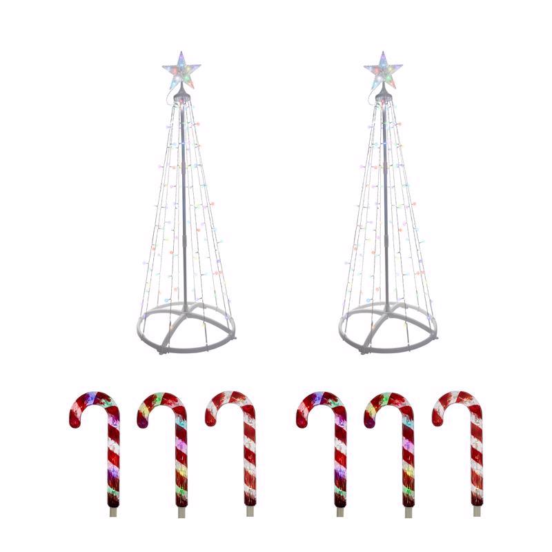 YARD DECOR LED RGBW 4.5'