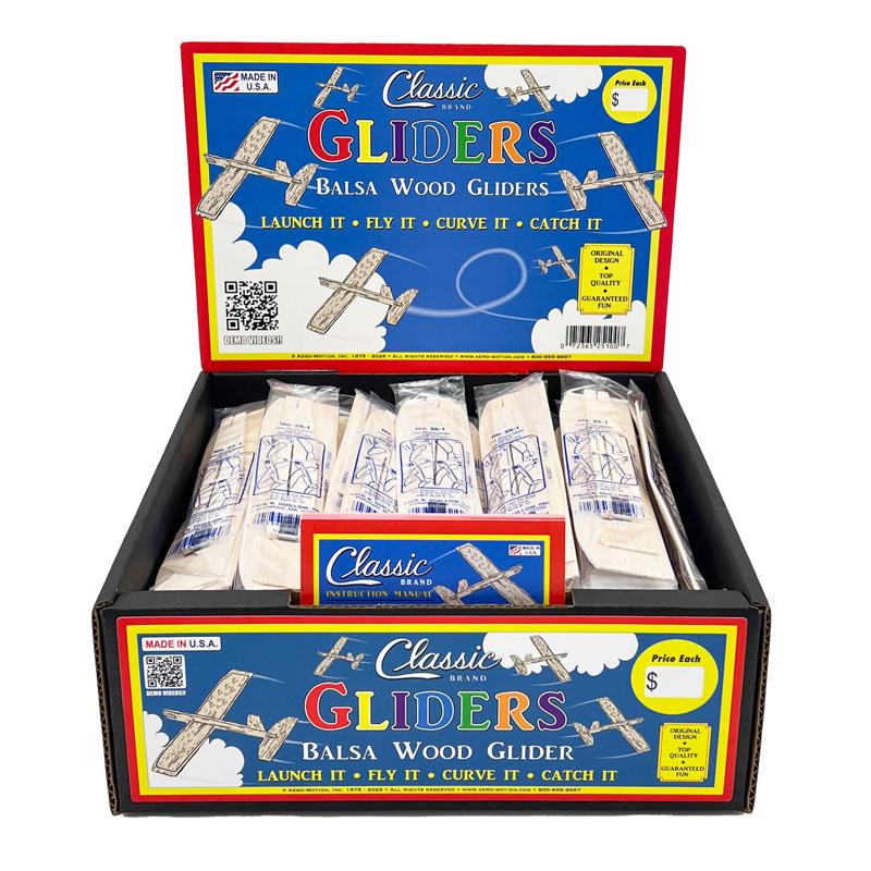 TOY GLIDER BALSA 8"