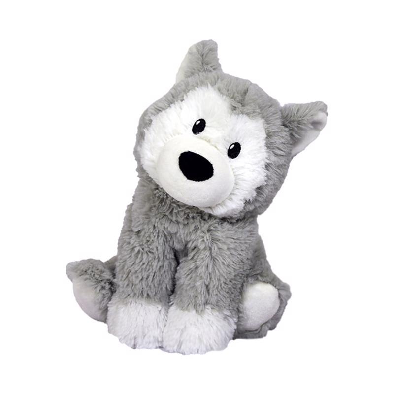 STUFFD ANML HUSKY GRAY