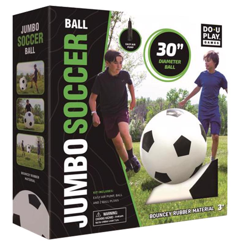 SOCCER BALL JMBO RBR 30"