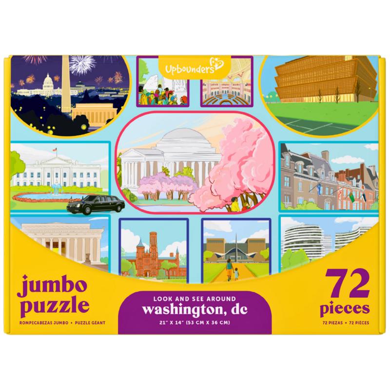 PUZZLE WASHNGTN DC 72PC