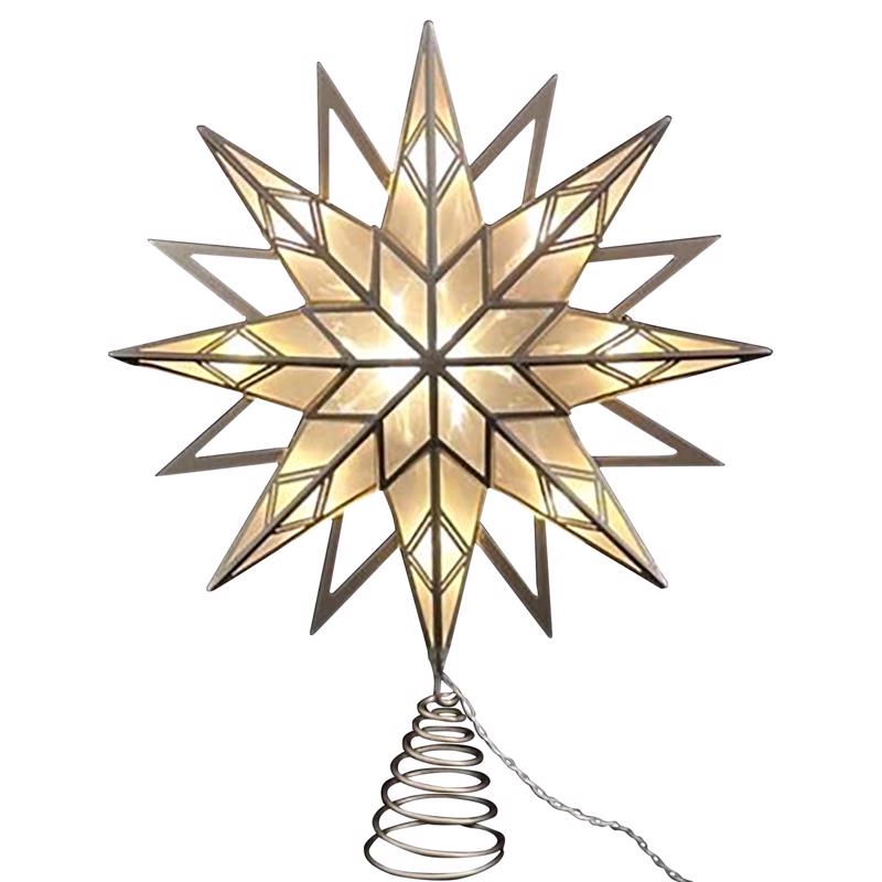 TREE TOPPER STAR LED 12"