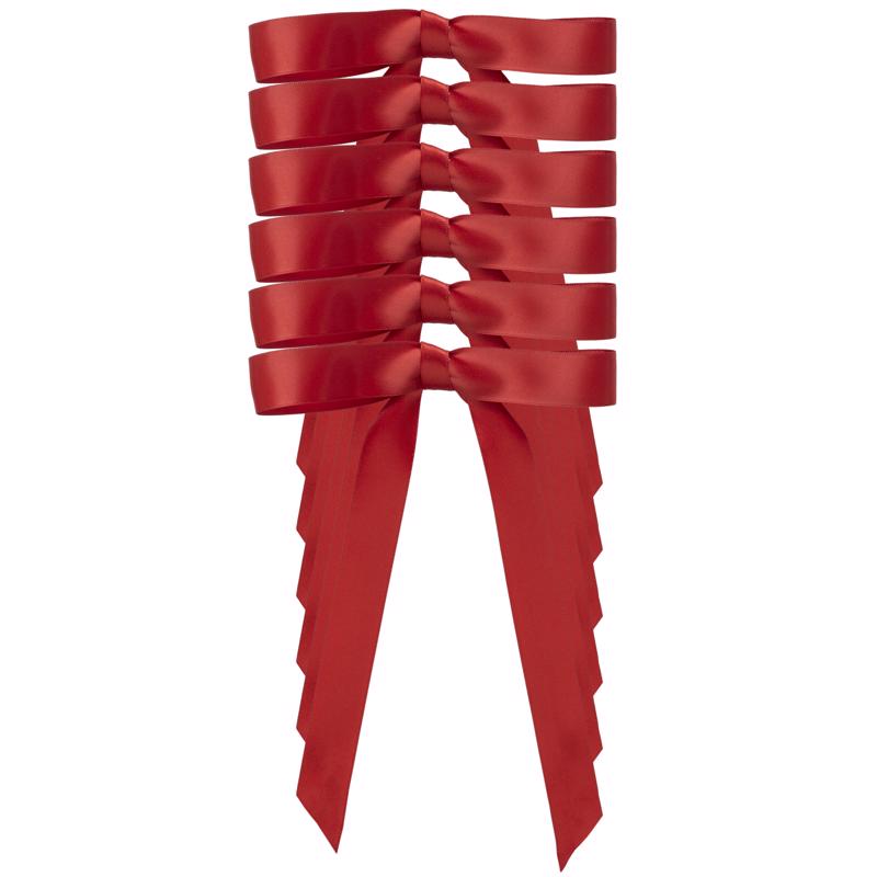 CMAS BOW STN RED 6PK