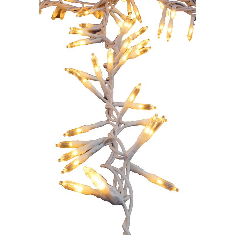 CHRTMS LGHT LED CLEAR 9'