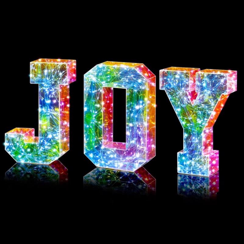 TBL DCR IRDSCNT JOY LTTR