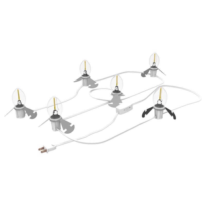 C7 RPLCMNT CRD 6-BLB WHT