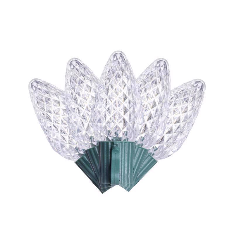 LGHTS C9 PURE WHT 25CT